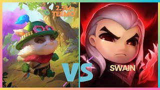 Teemo vs Swain  Mid Lane  Essahlı Oyun [upl. by Maclaine]