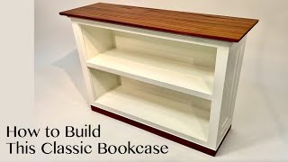 How to Build this Bookcase  Woodworking Project [upl. by Ahsital]