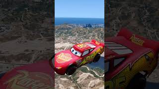 Lightning McQueen vs The Fillmore Pixar Cars Eater gta5 mcqueen crash fillmore shorts [upl. by Ztnaj37]