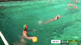 Boys Water Polo Jr Varsity Tournament at McClatchy High School Rio vs Del Oro October 5 2024 [upl. by Dodson]