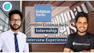 Goldman Sachs Internship Interview Experience  Question amp Answers Discussed [upl. by Blake]