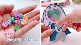 DIY Paper Craft Ideas  washi tape dispenser  Paper wallet  Notebook Ideas  Keychain diy [upl. by Inigo]