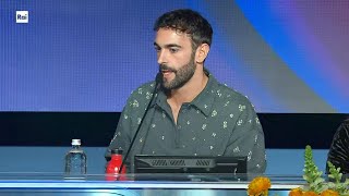 Marco Mengoni la fragilità e il messaggio ai giovani  Festival di Sanremo 06022024 [upl. by Damiani]