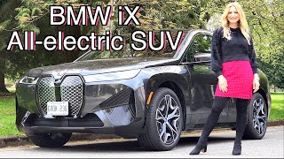 2022 BMW iX review  Can you get past that grille [upl. by Lebasiairam367]