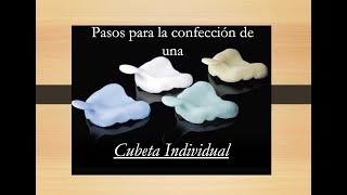 Confeccion de Cubeta Individual protesistotal cubetaindividual impresion [upl. by Charbonnier]