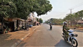 Walking in Pakse ປາກເຊ老挝巴色 Laos [upl. by Notsuj356]