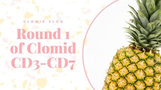 My Clomid Journey Vlog  Round one Day 15  CD3CD7 Clomid Cycle [upl. by Minor]