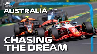 Chasing The Dream The Magic Of Melbourne  Behind The Scenes F2  2024 Australian Grand Prix [upl. by Marte]