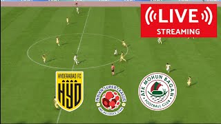 🔴LIVE  Hyderabad vs Mohun Bagan  HERO ISL 202425  Full Match Streaming [upl. by Elberta]