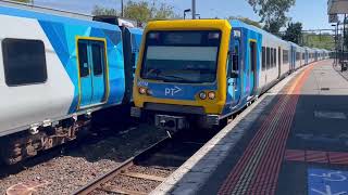 Trains on the Glen Waverley line [upl. by Maitilde552]