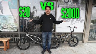 20 BMX Bike Vs 2000 Pro Build [upl. by Nuarb]