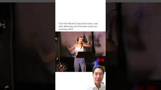 She has 4 Lungs🎤🎤❤️ music singing vocals mariahcarey react shorts 90s [upl. by Laekim]