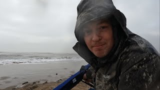 Nord Sea beach fishing vlog [upl. by Garrick671]