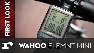 First look at the Wahoo Elemnt mini [upl. by Gentes]