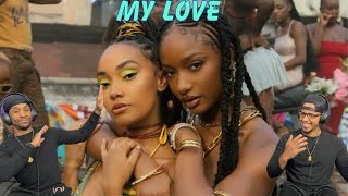 🪘 LeighAnne My Love feat Ayra Starr REACTION [upl. by Leisam]