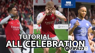 TUTORIAL All Celebration FIFA 23 PART 1 [upl. by Nikkie935]