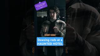 DOWSING RODS in Famous HAUNTED Hotel haunted scary paranormal [upl. by Artimid714]