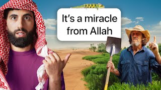 The Aussie Muslim Convert Turning the DESERT GREEN [upl. by Dnalerb852]