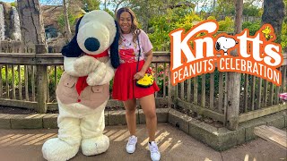 2024 PEANUTS CELEBRATION AT KNOTTS [upl. by Edurtreg603]