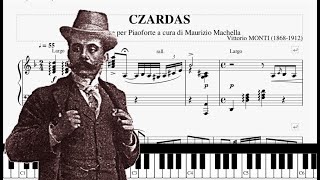 Vittorio Monti  Czardas Cover Piano Sheets Tutorial Piano Czardas  Vittorio Monti [upl. by Kcirddet]