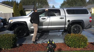 Pressure Washer UNBOXING and FULL demonstration LE HAO TOOL [upl. by Mcneely]