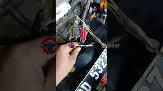 TUTORIAL MERUBAH ARUS AC DARI MESIN MENJADI ARUS DC DARI AKI UNTUK PEMAKAIAN LAMPU LED CAHAYA PUTIH [upl. by Sanoy466]