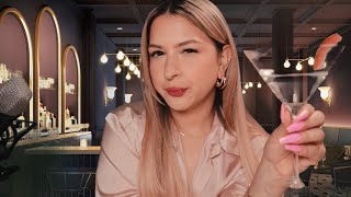 ASMR Toxic friend exposes herself at the Bar🍸🤭 bartender pov [upl. by Cirdes]