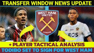 WEST HAM HIJACK JUVENTUS DEAL FOR TODIBO westhamunited coyi todibo westham whufc [upl. by Tronna602]