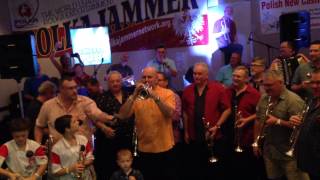 Ukrainia Polka  Lenny Gomulka amp Chicago Push featuring choir of trumpets [upl. by Anyahc]