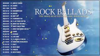 Best Rock Ballads 70s 80s 90s  The Greatest Rock Ballads Of All Time [upl. by Nabe]