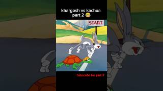 Khargosh vs kachua part 2  dorytalk  funny cartoon explanation [upl. by Yarod]