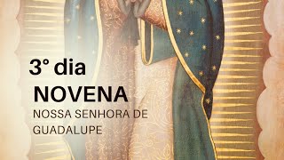 Terceiro dia Novena de Nossa Senhora de Guadalupe [upl. by Adnohr795]