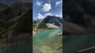 Amazing Moraine Lake Banff National Park Alberta Canada 4KAug 2024 [upl. by Conni707]