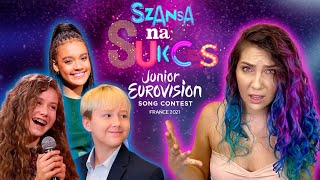 TO BYŁA USTAWKA Szansa na Sukces i Eurowizja Junior 🤦🏻‍♀️ [upl. by Hamitaf]