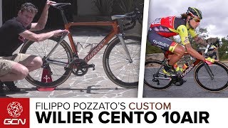 Filippo Pozzatos Custom Wilier Cento 10 Air [upl. by Nora]