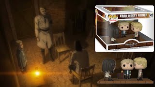 Eren Jaeger Meets Reiner Braun with Falco Grice  Attack on Titan Funko Pop 1432  Unboxing [upl. by Norm]