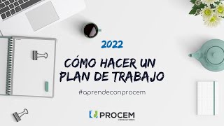 Cómo hacer un plan de trabajo [upl. by Etnaud]