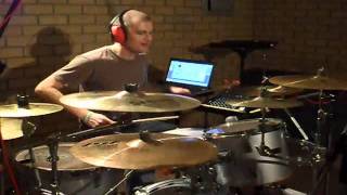 Phil  Retief Burger  Laat die hele aarde juig Drum Cover [upl. by Refinney983]