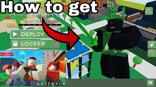 HOW TO GET 1X1X1X1 SKIN IN ARSENAL CLASSIC EVENT  ROBLOX [upl. by Lallage966]