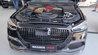 😱850 HP True Brabus V12 power for Brabus 850 V12 BiTurbo Mercedes Maybach S680 4Matic Classleader [upl. by Gotcher910]