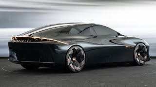 Infiniti Vision Qe  Beautiful Sedan Concept [upl. by Ynavoeg]