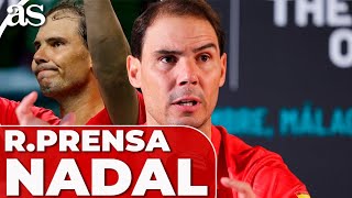 RAFA NADAL DURA RUEDA PRENSA ÚLTIMO PARTIDO EN EL TENIS  Copa Davis [upl. by Shanta]