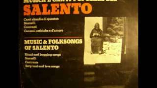 1977 STORNELLI salentini Melendugno Salento folk [upl. by Woodrow338]