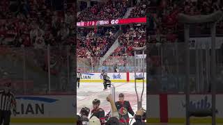 Adam Gaudette Seattle Goal Challenge ottawasenators seattlekraken nhl [upl. by Llennol]