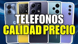 TOP MEJORES TELÉFONOS CALIDAD PRECIO PARA COMPRAR EN 2024 [upl. by Asilehc]