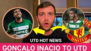 🚨HERE WE GO🔴 FABRIZIO ROMANO ANNOUNCED TO DAY✅ GONCALO INACIO IN UNITED🔥MAN UNITED TRANSFER NEWS [upl. by Ailbert]