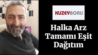 Kuzey Boru Taslak İzahname kboru Halka Arz Tamamı Eşit Dağıtım Olacak [upl. by Nanice]