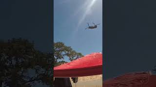 Chinook Flyby chinookhelicopter helicopter flyover militaryaircraft [upl. by Novel]