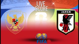 🔴 LIVE SCORE  INDONESIA VS JAPAN  FIFA WORLD CUP 2026 AFC ASIAN QUALIFIERS [upl. by Daniyal242]