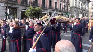 Semana Santa en Madrid Martes Santo Traslado del Cristo de los Alabarderos [upl. by Moulton]